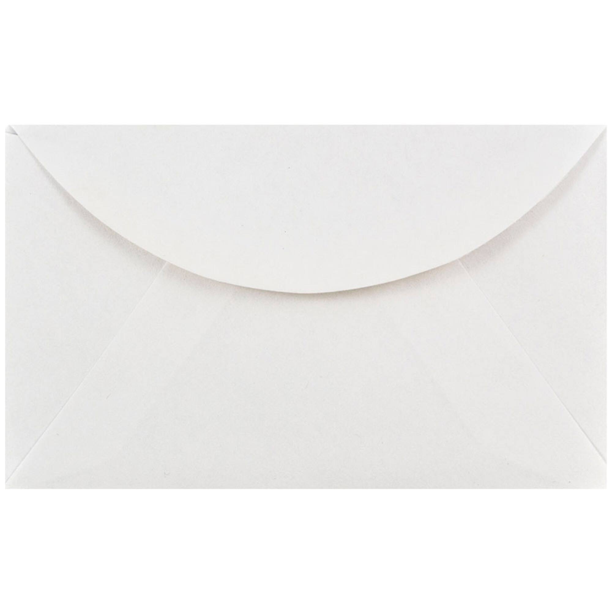 JAM Paper White 2Pay Commercial Mini Envelopes, 100ct.